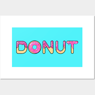 Donut Posters and Art